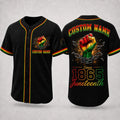 [FREESHIP] Personalized Juneteenth Baseball Jersey, Custom Name Juneteenth Jersey, Black History Month, African American Pride Jersey, Freedom day Gift