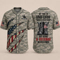 [FREESHIP] Personalized Veteran Jersey, U.S. Flag Military Camo Shirt, 4th Of July Jersey, Proud To Be Veteran Shirt, 250th Anniversary Shirt