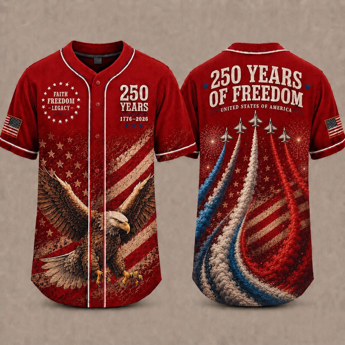 [FREESHIP] 1776 National Champs Jersey, Vintage 4th Of July Tee, Funny Founding Fathers Jersey, Patriotic Shirt, 250th Anniversary Top