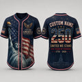 [FREESHIP] 250th Anniversary Jersey Shirt, America 1776 2026 Baseball Jersey, Patriotic 4th of July Shirt, USA Freedom, Independence Day Shirt