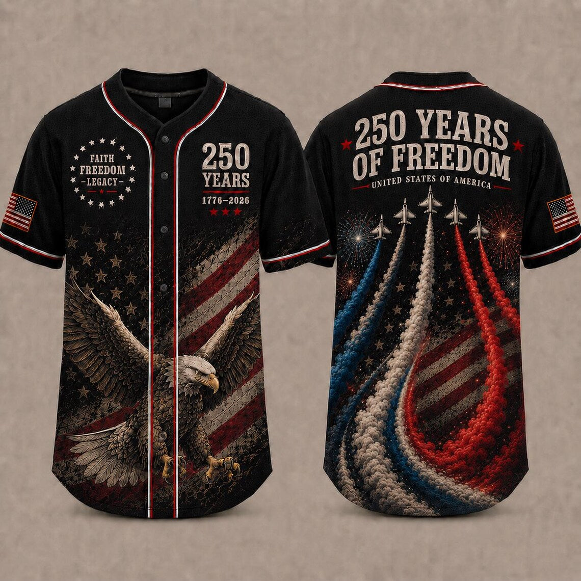 [FREESHIP] 1776 National Champs Jersey, Vintage 4th Of July Tee, Funny Founding Fathers Jersey, Patriotic Shirt, 250th Anniversary Top